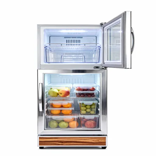 Dual Temperature Dual Zone Beverage Cooler