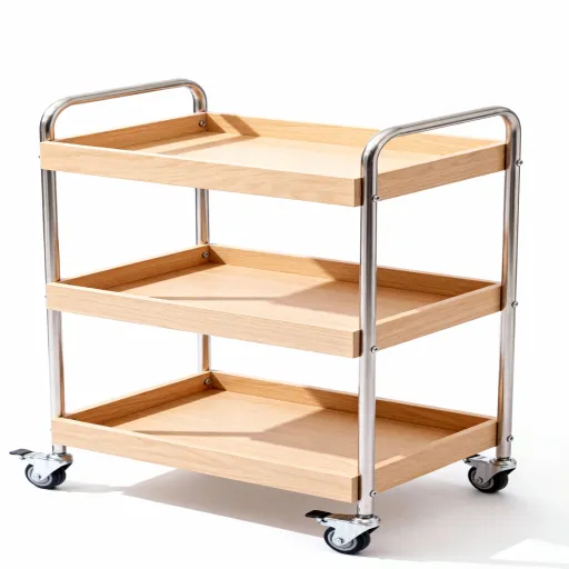 Small Trolley Storage Shelf