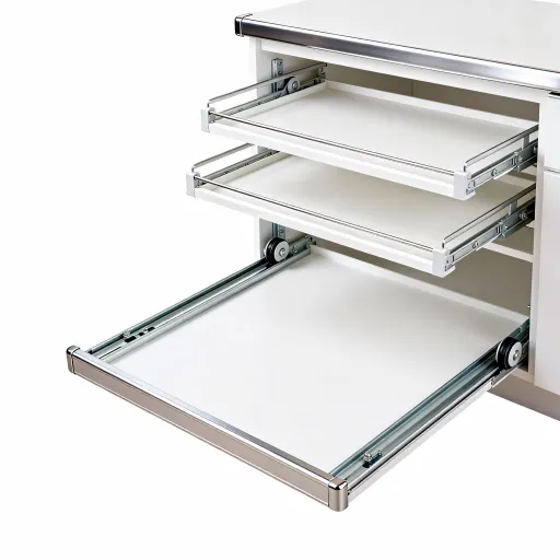 Pull-Out Storage Rack Under Cabinet