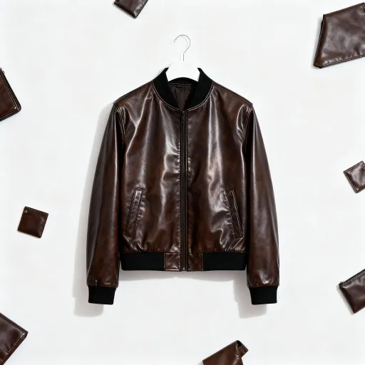 Synthetic Leather Jacket