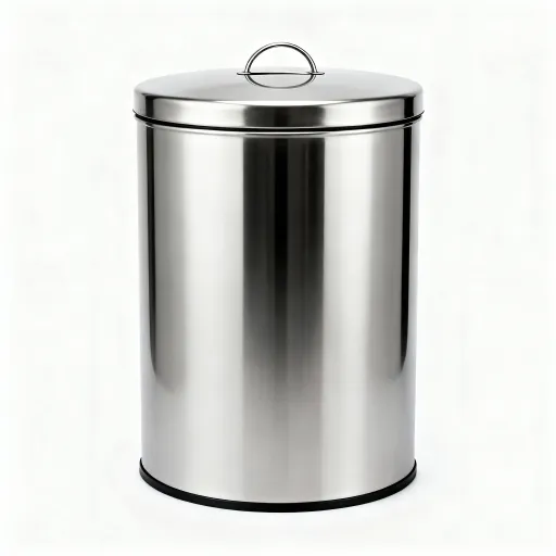 Stainless Steel Trash Bins