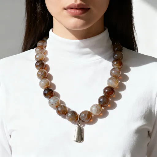 Agate Neck Jewelry